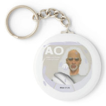 Alpha and Omega keychains