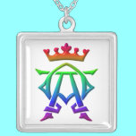 Alpha and Omega necklaces