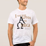 Alpha and Omega t-shirts