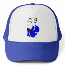 Alpha Betta (blue) Trucker Hats