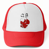Alpha Betta (red) Hat