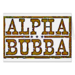 Alpha Bubba Cards