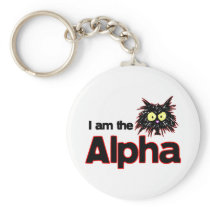 Alpha Cat Key Chains
