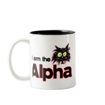 Alpha Cat mugs