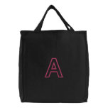 Alpha Column (Part3) Embroidered Tote Bag