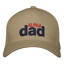 ALPHA DAD EMBROIDERED HATS