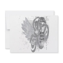 Alpha Delta (beta) - Modern Grunge Custom Announcement