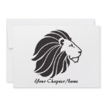 Alpha Delta Pi Black Lion Personalized Announcements