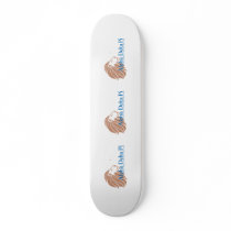 Alpha Delta Pi Gold Lion and Blue Name Skate Decks