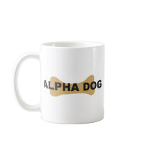 Alpha dog coffee mug