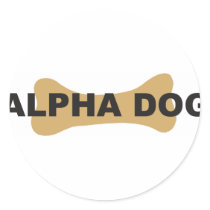 Alpha dog stickers