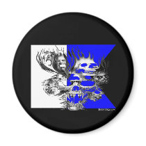Alpha Flag Divers Collection magnets by DiversDen Alpha Flag Divers Collection magnets