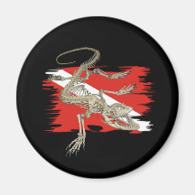 Alpha Flag Divers Collection Refrigerator Magnet