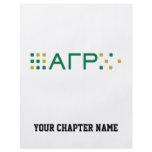Alpha Gamma Rho - Letters Horizontal Flyer