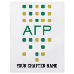 Alpha Gamma Rho - Letters Vertical Flyer