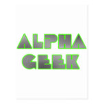 ALPHA GEEK POSTCARDS
