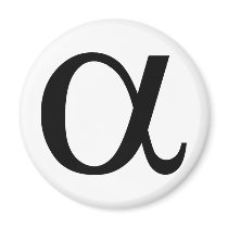 alpha icon a magnets