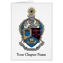 Alpha Kappa Psi - Coat of Arms Card