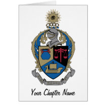 Alpha Kappa Psi - Coat of Arms Cards
