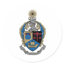 Alpha Kappa Psi - Coat of Arms Sticker