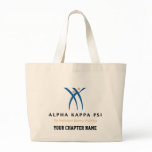 Alpha Kappa Psi Name and Logo Bags