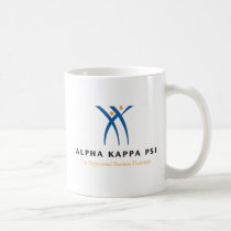 Alpha Kappa Psi Name and Logo mugs