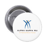Alpha Kappa Psi Name and Logo Pin