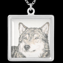 Alpha Male Wolf necklaces