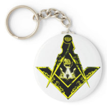 Alpha Master Mason Keychain