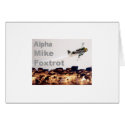 Alpha Mike Foxtrot cards