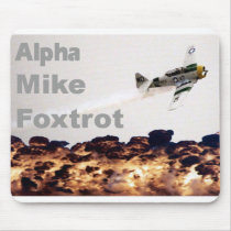 Alpha Mike Foxtrot mousepads