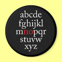 Alpha "no" magnets