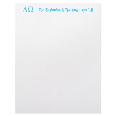 ALPHA/OMEGA Letterhead by Sherilaine
