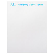 ALPHA/OMEGA Letterhead