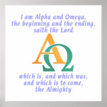 Alpha Omega Poster