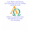 Alpha Omega t-shirts