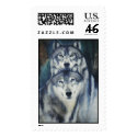 "Alpha Pair" postage