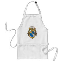Alpha Phi Omega Color - Crest Apron