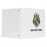 Alpha Phi Omega Color - Crest Binders