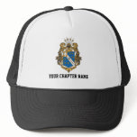 Alpha Phi Omega Color - Crest Trucker Hats