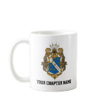 Alpha Phi Omega Color - Crest Coffee Mugs
