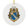Alpha Phi Omega Color - Crest Christmas Tree Ornaments