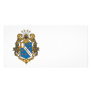 Alpha Phi Omega Color - Crest Photo Card Template