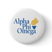 Alpha Phi Omega Color - Torch Button