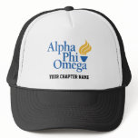 Alpha Phi Omega Color - Torch Mesh Hat