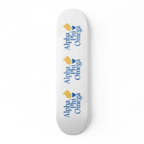 Alpha Phi Omega Color - Torch Skateboard Decks