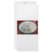 ALPHA POLAR BEAR RACK CARD TEMPLATE