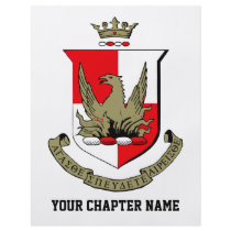 Alpha Sigma Alpha Crest Personalized Flyer