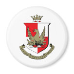 Alpha Sigma Alpha Crest Refrigerator Magnet