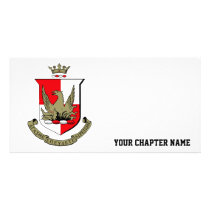 Alpha Sigma Alpha Crest Photo Cards
